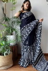 VK 4242 Pure Soft Linen Printed Daily Wear Sarees Wholesale Price In Surat